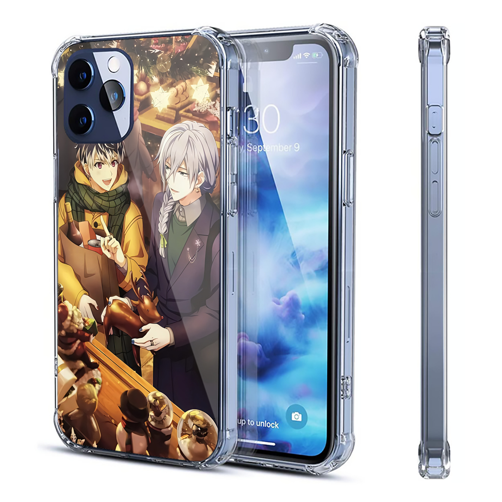 （画像用） 刀剣乱舞 Touken Ranbu 【iPhone 12シリーズ対応】透明スマホケース（クリアソフトケース）